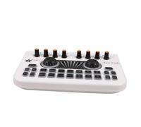 FRCOLOR Consola Mezcladora de Audio para Dj Tarjeta de Sonido para Transmisión Inalámbrica Equipo de Grabación Digital para Mezclador Profesional Uso en Estudio y Transmisión Móvil