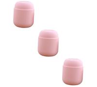 FRCOLOR Contenedor De 3 Esponjas De Maquillaje Para Mezclar Soporte De Silicona Estuche De Viaje Compacto Con Ventilación.