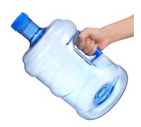 FRCOLOR Contenedor de Agua Portátil de 5 Litros Diseño de Asa y Apertura Amplia, Jarra Reutilizable para Exteriores y Suministros para Camping