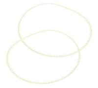 FRCOLOR Correa de Distribución para Sellador Térmico, 2 Piezas de Caucho Duradero para Máquinas Fr770/900/980, Accesorio para Sellado de Embalajes en Línea de Producción