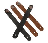 FRCOLOR Correas para Guitarra de Cuero Adaptadores de Clavijero Duraderos para Acústica Eléctrica y Ukelele Accesorios Prácticos con Hebillas Decorativas Colores Color Aleatorio