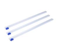 FRCOLOR Cortador de Film Transparente Reutilizable de 37 Cm, 3 Piezas, para Cocina y Restaurante, Cortador Deslizante Bidireccional para Papel Encerado, Film Alimentario y