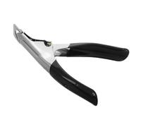 FRCOLOR Cortaúñas Inoxidable u Mango Ergonómico Herramienta De Manicura Para Uñas Acrílicas y Francesa Para Salón y Hogar