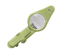 FRCOLOR Cortaúñas para Bebés con Luz y Tijeras de Metal Antióxido Diseño Portátil para Recién Nacidos y Herramienta Práctica para Cuidado de Uñas