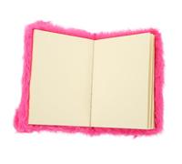 FRCOLOR Cuaderno de Felpa para Niñas con Diseño de Conejo Rosa Diario Portátil para y Escritura Creativa Bloc de Notas Suave y Encantador para Diario