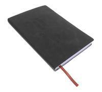 FRCOLOR Cuaderno Planificador Diario y Mensual 2026 Papel y Cubierta de Pu Negro, Diseño Profesional para Organización y Programación Diaria