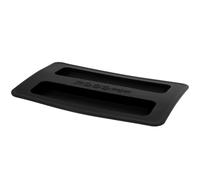 FRCOLOR Cubierta para tostadora, tapa protectora de cocina eléctrica, silicona negra, cubre tostadores, esencial de cocina, mantiene limpio el entorno, para máquina de desayuno