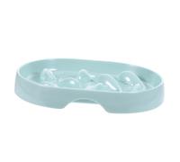 FRCOLOR Cuenco para Gatos con Soporte Elevado E Inclinado para Comer Sano Color Verde
