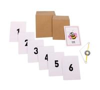 FRCOLOR de Animales para Trucos de Ilusión Tarjetas Seleccionadas Sellado Montessori para Fiestas Divertidas