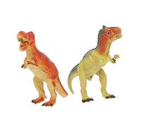 FRCOLOR de Dinosaurios Educativos para Niños Juguetes de Simulación 2 Piezas de Juguetes de Dinosaurios Diseño Realista y Natural Adornos de Escritorio