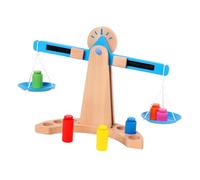 FRCOLOR de Madera Educativa Juguete Interactivo para Niñas Enseña Concepto de Peso y Cálculo Material Seguro y Duradero Estimula Atención y Desarrollo Cerebral