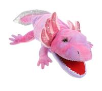 FRCOLOR de Mano Salamandra Interactivas para Niños Juguetes Educativos Títeres de Animales para Cuentos Juguetes de Peluche para Preescolares para Niños Pequeños