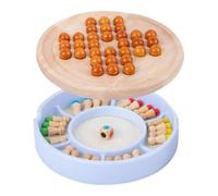 FRCOLOR de Memoria de Madera con Colores Brillantes Juguete Educativo para Desarrollo Cognitivo y Percepción Visual de Mesa Dos para Mejora Atención y Memoria Infantil