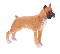 FRCOLOR de Perro Simulado Realista de Animales Artificiales para Decoración de Escritorio y Jardín Labrador y para