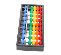 FRCOLOR de Plástico de con Perlas para Aprendizaje Matemático Infantil y Cálculo Mental Herramienta para Aula y Hogar