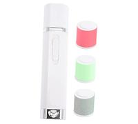 FRCOLOR De Uñas Eléctrico Traje De Bebé Conjunto De Manicura Y Pedicura Herramientas De Manicura Taladro De Lima De Uñas Cortaúñas Eléctrico Pulidor De Uñas Abs Blanco Tallador