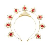 FRCOLOR Diadema Apertura de Mary Aureola Aro Cabello Decorativo Accesorio para Fiestas Elegantes para Eventos y Celebraciones