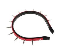 FRCOLOR Diadema Con Remaches y Pinchos Para Mujer Tocado Punk De Moda Para Halloween Fiestas Cosplay Accesorios Cabello