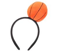 FRCOLOR Diadema de Baloncesto Naranja para Mujer, Cómoda y Antideslizante, Diseño Temático de Baloncesto para Día de Partido o Fiesta de Equipo