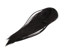 FRCOLOR Diadema de Cabello con Flequillo para Mujer, Peluca con Diadema y Extensiones de Cabello Humano, Versátil y Confiable para Looks Diarios y Eventos Formales