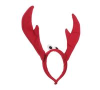 FRCOLOR Diadema de Cangrejo para Halloween Ligera y con Ojos Grandes y Pinzas Diadema Elástica Unisex para Disfraces Fiestas y Representaciones Escolares