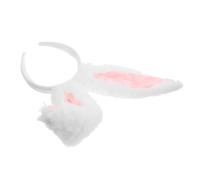 FRCOLOR Diadema De Conejo Orejas Largas De Peluche Suave y Cómoda Para Halloween Accesorios De Fiesta Tocado De Orejas De Conejo Para Adultos Decoración De Pelo