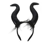 FRCOLOR Diadema De Cuerno Del Cuernos De Demonio Diadema De os De s Víspera De Todos De o De os De Black El Plastico