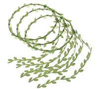 FRCOLOR Diadema de Flores para Mujer de Hojas para El Cabello Elegante Floral para Foto de Desfile de Boda