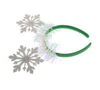 FRCOLOR Diadema de Navidad con de Ligera y Resistente Accesorio para Cabello de Fiesta Navideña para Niñas y Mujeres para Disfraz y Celebraciones