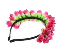 FRCOLOR Diadema De Tulipán De Imitación De Flores Cabello Tocado Floral Decorativo Para Novia Fiesta De Té Accesorios Para Mujer