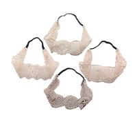 FRCOLOR Diadema Elástica para Yoga Correr Entrenamiento 7 Unidades Banda para El Cabello para Mujeres Y Niñas Diademas Anchas de Encaje Diadema Decorativa para El Cabello Banda para El Sudor