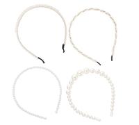 FRCOLOR Diadema Elegante De Plástico Con Aros Para El Pelo Para Mujer Para Banquete De Boda O Fiesta