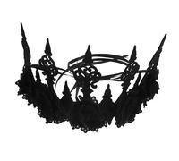 FRCOLOR Diadema Floral para Halloween Ligera y para Mujer Accesorio Decorativo de Fieltro Resistente para Disfraces y Fiestas