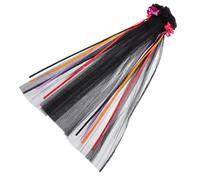 FRCOLOR Diadema Halloween Rosa con Ligero y Cómoda para Mujeres Tocado Cosplay con Flores Góticas Accesorio Duradero para Fiestas y Disfraces