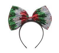 FRCOLOR Diadema Navideña De Lentejuelas Banda Para El Pelo Decorativa Accesorio Festivo
