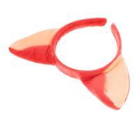 FRCOLOR Diadema Orejas de Animal de Felpa Marrón para Cosplay y Halloween, Accesorio Portátil y Lindo para Ambiente Festivo en Niñas y Bebés
