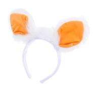 FRCOLOR Diadema Orejas de Oveja de Peluche Diadema Linda de Cordero de Dibujos Animados Accesorio para Disfraz de Halloween y Fiestas Temáticas de Animales