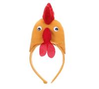 FRCOLOR Diadema Para Cosplay De Animales Diseño De Gallina, Talla Única, Accesorio Para Fiestas y Fotos, Adecuado Para Niñas En Eventos y Celebraciones