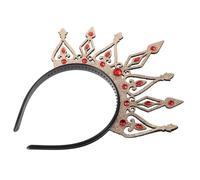 FRCOLOR diadema tocado diademas niña egipcia de diosa griega para mujer sencilla tiara alta de princesa infantil tiara tela no tejida Golden