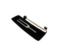 FRCOLOR Diapasón de Aleación de Aluminio C Martillo de Silicona y Funda Instrumento Preciso para Pruebas Nerviosas y Evaluación Auditiva