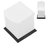 FRCOLOR Dispensador de Algodón de Plástico para Almacenamiento y Gestión Rápida, Organizador Compacto para Pellets y Rollos, Accesorio Profesional para Kits de Cuidado