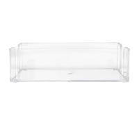 FRCOLOR Dispensador Resistente y Transparente de Servilletas Rectangular de Acrílico Tapa para Almacenamiento y para Adecuado para Restaurantes y Restaurantes