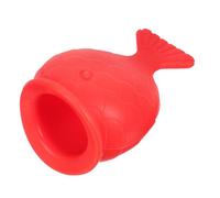 FRCOLOR Dispositivo Potenciador del Volumen Labios para Mujer, de Silicona Reutilizable, Fácil de Usar Forma de Pez Rojo para Realzar la Belleza