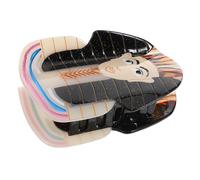 FRCOLOR Elegante Pinza Para El Pelo De Acetato Con Forma De Faraón Egipcio Para Mujer Accesorios Elegantes Para El Pelo Corto Y