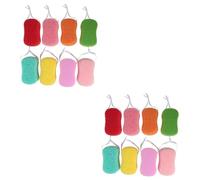 FRCOLOR Esponja de exfoliante para la piel, esponja suave de lufa de espuma, de mar para niños, de baño de luffa, de baño para niños, toalla de para bebés, bebé,