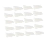 FRCOLOR Estampadores De Uñas Compactos 20 Piezas Tamaño Triangular Esponja Para Manicure Arte De Uñas Uso Profesional Para Diseñadoras De