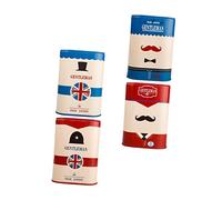 FRCOLOR Estuche Organizador De Cuchillas De De Cuchillas De 4 Piezas De Almacenamiento De Cuchillas De Hojalata Hecha De Hojalata Cajas Organizadoras De Hojalata De Cuchillas De Desecho