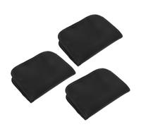 FRCOLOR Estuche Organizador para Diabéticos Negro 3 Unidades Bolsa de Almacenamiento Lavable para Bolígrafos de Insulina y Medidores Compacto y Resistente para Viaje y Uso Diario