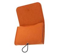 FRCOLOR Estuche para Almacenar Aceites Esenciales 1 Unidad Tamaño Mediano de Fieltro y Tela No Tejida Marrón, Bolsa Portátil para Viaje y Uso Diario, Soporte Organizador Práctico