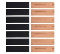 FRCOLOR Estuche Plegable de Papel Kraft Varios Estilos para Bolígrafos Ventana, Paquete de 30 Unidades, Protector Portátil para Bolígrafos en Obsequio de Navidad o Varios Estilos